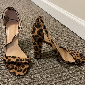Cheetah Print Heels